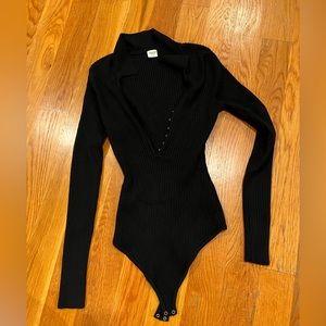 Abercombie black body suit medium